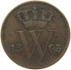 NETHERLANDS CENT 1863 Willem III. 1849-1890 #c080 0613 - 1849-1890: Willem III.