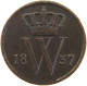 NETHERLANDS CENT 1837 WILLEM I. 1815-1840 #c064 0123 - 1815-1840: Willem I.