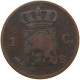 NETHERLANDS CENT 1827 B WILLEM I. 1815-1840 #s018 0241 - 1815-1840 : Willem I