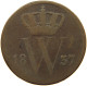 NETHERLANDS CENT 1837 WILLEM I. 1815-1840 #a085 0497 - 1815-1840: Willem I