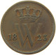 NETHERLANDS CENT 1823 B WILLEM I. 1815-1840 #t083 0543 - 1815-1840: Willem I