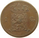 NETHERLANDS CENT 1822 WILLEM I. 1815-1840 #t142 0267 - 1815-1840 : Willem I