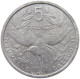 NEW CALEDONIA 5 FRANCS 1952  #c061 0145 - Nueva Caledonia