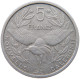 NEW CALEDONIA 5 FRANCS 1952  #a051 0427 - Nouvelle-Calédonie