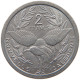 NEW CALEDONIA 2 FRANCS 1977  #s019 0097 - New Caledonia