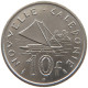 NEW CALEDONIA 10 FRANCS 1972  #s061 0331 - New Caledonia