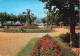 FRANCE - Hendaye - Le Jardin Public Et Ses Beaux Massifs - Colorisé - Carte Postale - Hendaye
