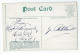 POST CARD - While Mis. N.H. Jacob's Ladder MI. Washington Railroad - White Mountains