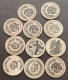 COLLECTION LOT UNITED STATES WOODEN NICKELS 11PC 28G  #xx8 086 - Collezioni