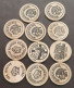 COLLECTION LOT UNITED STATES WOODEN NICKELS 11PC 28G  #xx8 086 - Collezioni