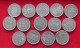 COLLECTION LOT NETHERLANDS 1 GULDEN 14PC 86G  #xx37 014 - Verzamelingen