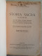 Teol. Secondo Carpano Storia Sacra Illustrata 1944 Dedica A Sorella Di Ministro Del Governo Dini - Religione