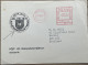 ICELAND 1971, CARD COVER USED TO SCOTLAND, REYKJAVIK CITY METER CANCEL, INFORMATION. TEMPORARY POST OFFICE OPEN. - Cartas & Documentos