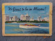 SOUVENIR OF MIAMI AND MIAMI BEACH OUD BOEKJE  15,5   X  10,50  CM - Miami