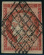 Obl. N°7 1F Vermillon - TB - 1849-1850 Cérès