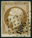 Obl. N°9 10c Bistre - TB - 1852 Louis-Napoleon