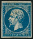 ** N°14A 20c Bleu, Type I - TB - 1853-1860 Napoleon III