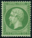 ** N°20 5c Vert - TB - 1862 Napoleon III