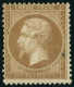 ** N°21 10c Bistre, Signé Roumet - TB - 1862 Napoléon III