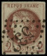 ** N°40Ad 2c Chocolat Clair R1, Impréssion Fine De Tours, Signé JF Brun, RARE - TB - 1870 Emissione Di Bordeaux