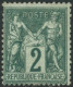 * N°62 2c Vert, Infime Trce De Charnière - TB - 1876-1878 Sage (Type I)