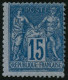 ** N°90a 15c Bleu S/bleu - TB - 1876-1898 Sage (Tipo II)