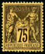 * N°99 75c Violet S/orange - TB - 1876-1898 Sage (Type II)