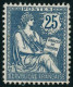 ** N°127 25c Bleu, Pièce De Luxe - TB - Andere & Zonder Classificatie