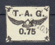 !!! GUYANE TIMBRE DE POSTE AERIENNE N°4 A OBLITERE SIGNE - RR - Usati