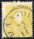 O 1858, 2 Soldi Giallo Vivo, Primo Tipo, Cert. Matl (Sass. 23a) - Lombardy-Venetia