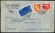 Cover 1936, Lettera Aerea Da Torino Il 14.2.36 Per Buenos Aires (Argentina) Affrancata Per 8,75 L. Imperiale - Autres & Non Classés