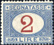 ** 1903, 2 L. Azzurro E Carminio, Nuovo Con Gomma Integra, Sass. 29 - Other & Unclassified