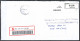 Barfreimachung Auf Einschreiben Nach Deutschland; E-266 - Briefe U. Dokumente