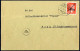 Cover 1945, I Wiener Aushilfsausgabe, Brief Von Wien 126 Vom 27.6. Letzttag Frankiert Mit 8 Pf Orangerot Mit Klecksstemp - Autres & Non Classés