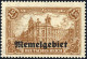 ** 1920, 1,50 M Gelbbraun, Postfrisch, Mi. 11 - Memel (Klaïpeda) 1923