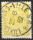 O 1880, 5 C. Gelb, Gez. 13 1/2, Mi. 39A - Autres & Non Classés