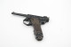 Vintage TOY GUN : Nambu Luger By Edison Giocattoli MAM Armodelli - Scale: 1/2.5 - 19**s - Keywords : Revolver - Armes Neutralisées