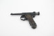 Vintage TOY GUN : Nambu Luger By Edison Giocattoli MAM Armodelli - Scale: 1/2.5 - 19**s - Keywords : Revolver - Armes Neutralisées