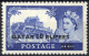 ** 1957, 10r. On 10s., Type II, Mi. 15 II / 140,- SG 15a - Qatar