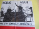 Affiche/Boris Vian/Théâtre Municipal/ "Le Goûter  Des Généraux"/Lycée Technique/Fromentin: LOUVIERS/ 1960-70   AFF52 - Affiches