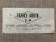 TAUROMACHIE - MONT DE MARSAN - 21 Juillet 1980 - FÊTES DE LA MADELEINE - FRANCE ROUTE TP - Tickets D'entrée