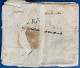 Lettre (fatiguée) 11 DEC 1814 Marque 61 ST OMER Rouge + " DEB.1 / CHATILLON SUR CHALARONNE " Très Rare ! - ....-1700: Precursores