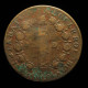 France, Type François, 12 Deniers, 1792 An 4, D - Lyon, Cuivre (Copper), TB+ (VF), KM#600.5, G.15 - 1791-1792 Franse Grondwet