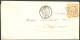 Lettre Piquage De Clamecy. No 16 Obl Pc 876 Sur Lettre De Clamecy 11 Janv 56, En Double Pour Auxerre, Superbe. - RRR - 1853-1860 Napoleon III