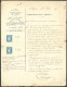 (*) Faux Pour Servir No 46. Rarissime Correspondance De La Direction Des Postes De Valence Datée Du 26 Avril 1871 Concer - 1870 Bordeaux Printing