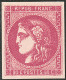 * No 49h, Rose-carminé Foncé, Jolie Pièce. - TB. - R - 1870 Bordeaux Printing