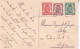 Carte Bonne Année , 3x Petits Lion Centre Avec Surcharge - 1929-1937 Heraldieke Leeuw