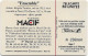 France - 0261 - Macif1 Ensemble, Solaic, ''3'' On CN With Corner, 03.1992, 50Units, 110.000ex, Used - 1992