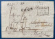 SUISSE Lettre 17 SEPT 1818 Marque CAROUGE + Double Déboursés "DEB 1 / BOURG L'AIN "&" DEB 1 / CHATILLON LEZ DOMBES " RRR - ...-1845 Préphilatélie