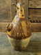 Ancienne Gargoulette Kabyle à Décor Géométrique Berbere Ceramic Pottery / Ref : K07 - Art Africain